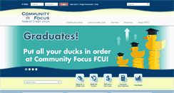 Desktop Screenshot of communityfocusfcu.org